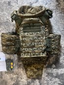 Бронежилет UKRTAC новий , з балістичними пакетами ( шия, пах, перед, зад , боки) , з керамічними плитами та сумкою для переносу