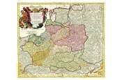 Карта Польши и княжества Литовского.