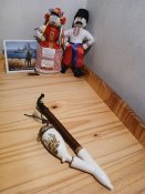 3Ж#1 Трубка для паління старовинна з Франціі