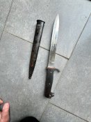 Офицерский короткий штык.Alcoso