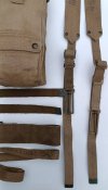 наряжение Oppakningssystem M/45-50Webbing военнослужащих Датских вооруженных сил.