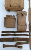 наряжение Oppakningssystem M/45-50Webbing военнослужащих Датских вооруженных сил.
