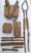наряжение Oppakningssystem M/45-50Webbing военнослужащих Датских вооруженных сил.