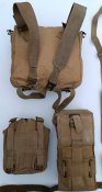 наряжение Oppakningssystem M/45-50Webbing военнослужащих Датских вооруженных сил.