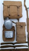 наряжение Oppakningssystem M/45-50Webbing военнослужащих Датских вооруженных сил.