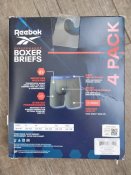 4 шт Термотрусы Влагоотводящие высокотехнологичные Reebok Performance Boxer L size 36-38 Оригинал США