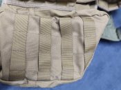Розвантажувальний жилет Tasmanian Tiger Chest RIG (coyote) + спина TT trooper back plate (green)