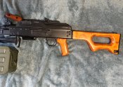 A&K PKM Machinegun Wood