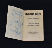 Буклет 1935 год, фестиваль гимнастики в Карлсруэ