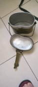 Фляга алюмінієва(сучасна)+ котелок СРСР