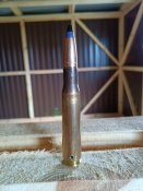 ММГ патрона Browning 12,7×99 Браунинг трассер Югославия 1965 год.
