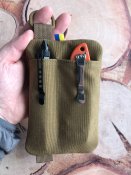Гаманець чоловічий edc,поуч,койот,koyote з кордура 1000d