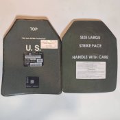 Керамічна бронепластина в бронежилет ESAPI клас 6 (клас 4 США stand alone 7.62 APM2)