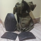 Штурмовой бронежилет 6Б13 в полной комплектац...