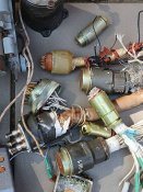 Запчастини з ракети.Срібло,позолота