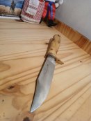 3з#9 Ніж міцний виробництва Франціі ручної роботи
