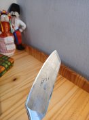 3з# Ніж лопатка з лапкою косулі виробництва Франціі новий