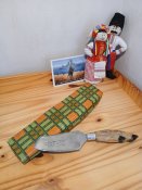 3з# Ніж лопатка з лапкою косулі виробництва Франціі новий