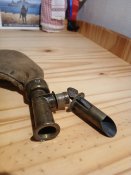 3з#4 Порохівниця старовинна виробництва Франціі