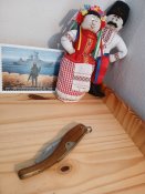 3з#20 Ніж складний вінтажний з Франціі