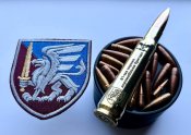 Макет патрону 50 bmg с  + шеврон