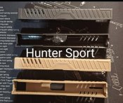 Защитная накладка на затвор Glock 17 Fab Defense TacSkin. Black