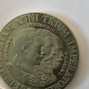 Пам'ятна медаль на честь 3-х Імператорів...