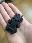 Цілик Magpul MBUS Sight чорний з 1 гривні