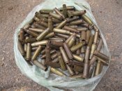 Відстріляні гільзи 7.62х39   100шт.