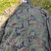 Теплий бушлат армії Польщі з підстібкою