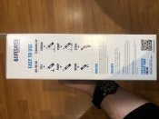 Портативна пляшка для очищення води LifeSaver Liberty Orange з 1 гриивні