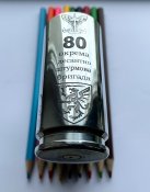 Карандашница из гильзы M242 Bushmaster с гравировкой