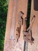 Остатки ствольной коробки и ствола французской винтовки образца 1885 года