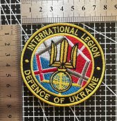 Шеврон Украина International Legion № 173