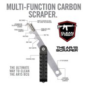 Скребок для чистки оружия AR15 Scraper.