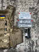Бронежилет , з балістичним захистом ( перед,зад, боки) ,комплект  плит керамічних , розмір S, в подарунок турнікет SOFT USA , та оклюзійки Hy FinVent