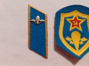 Петлицы и шеврон десантника ВДВ СССР