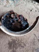 Фрагмент з кацапської ракети