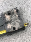 Двойной подсумок для подствольных 40 мм гранат (ВОГ) MOLLEII 40mm High Explosive Pouch турнікет стропа евак підсумок гп 25 постріл