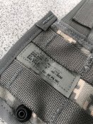 Двойной подсумок для подствольных 40 мм гранат (ВОГ) MOLLEII 40mm High Explosive Pouch турнікет стропа евак підсумок гп 25 постріл