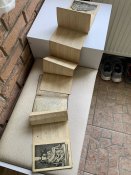Картки откритки в буклеті види Рима 1920-ті роки