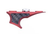 Упор Fortis-shift (Reversible) Red carbon fiber