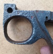 Ручка введения огня MG-34 с накладками