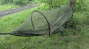 Гамак Зеленый(хаки пиксель) с москиткой Кемпинговый ультра лайт  с Веревкой для завязывания,Сумкой для Хранения