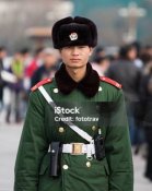 Китайское военное пальто стеганное двубортное нове