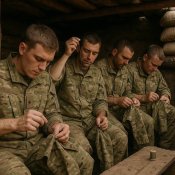 Похідний набір для ремонту одягу і спорядження (Піксель)