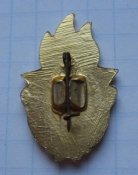 Пионерский членский знак 2 ступень Всегда готов! образца 1958 лёгкий