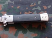 Складний викидний ніж стилет Bayonet Classik italian stilatto 22.5см