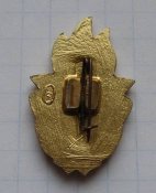 Пионерский членский знак 3 ступень Всегда готов! образца 1958 лёгкий