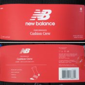 Високі шкарпетки з відмінною вентиляцією New Balance [ціна за уп. / 8 пар]